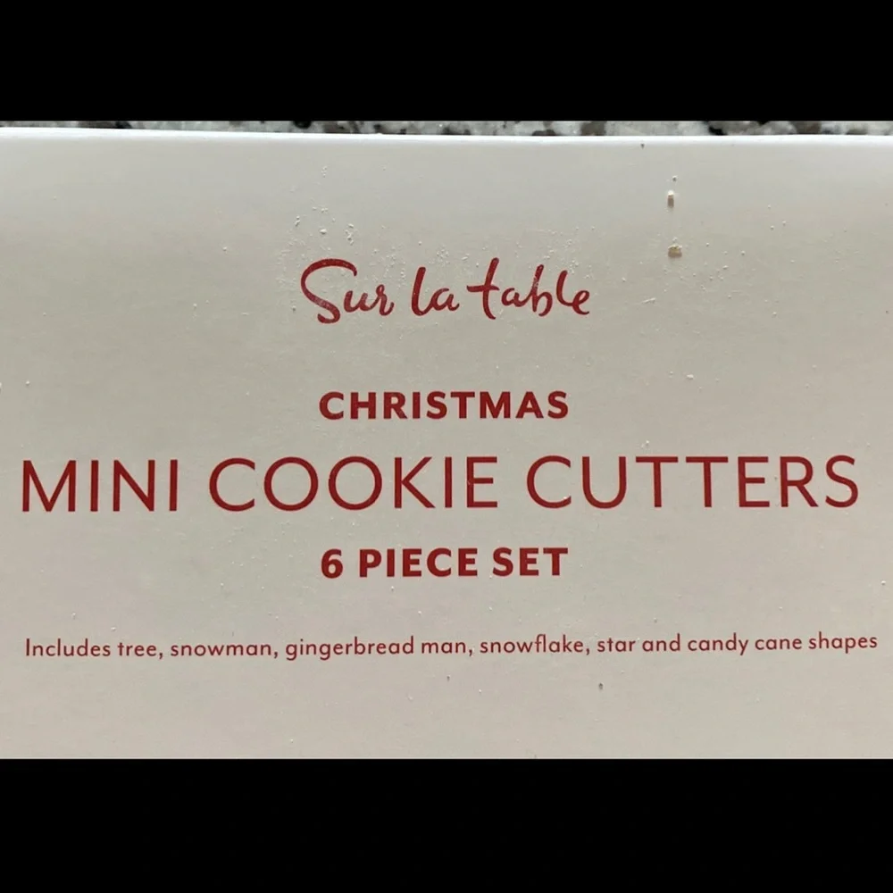 Sur La Table Mini Holiday Cookie Cutters